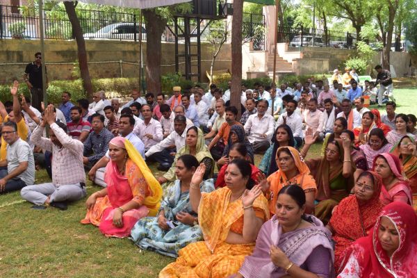 Outrage among city residents against terrorist incident in Pahalgam