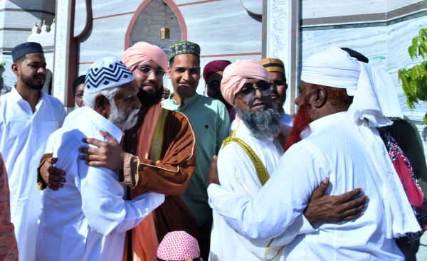 Eid congregational prayer at Badi Eidgah on Eidul Fitr