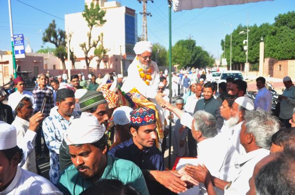 Nagaur. Eid festival celebrated with enthusiasm in the city