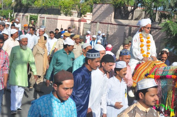 Nagaur. Eid festival celebrated with enthusiasm in the city