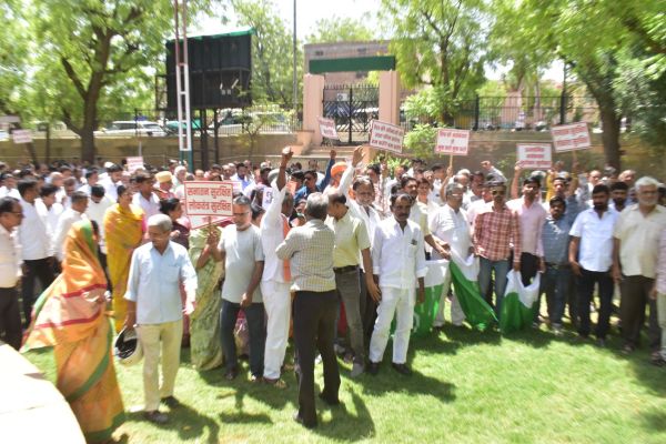 Outrage among city residents against terrorist incident in Pahalgam