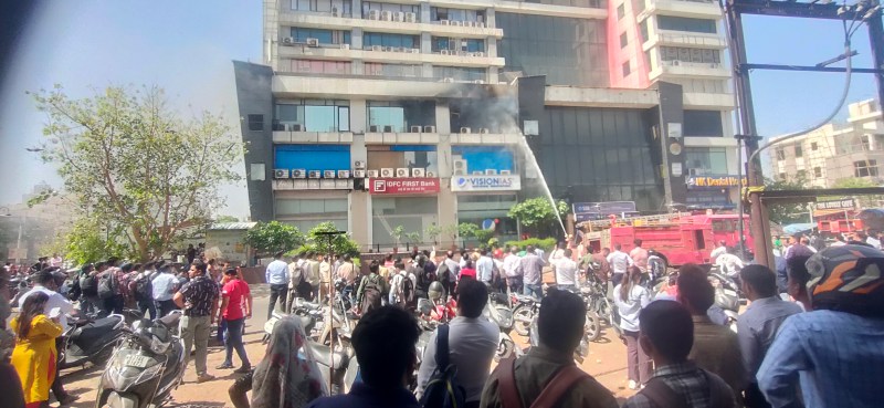 Apex Mall Fire in Jaipur