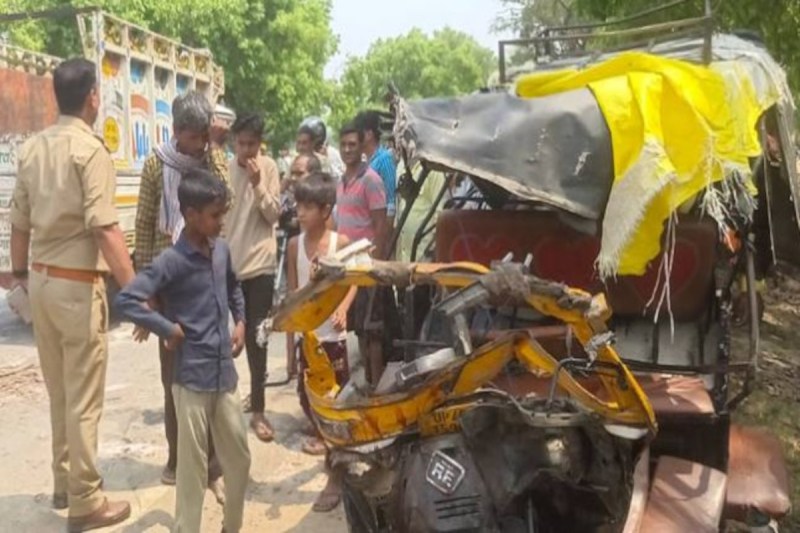 Bahraich Gonda highway accident