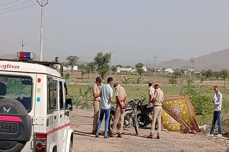 नसीराबाद में युवक की गला रेतकर निर्मम हत्या