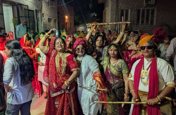 Dhinga Gavar festival in Nagaur view photos