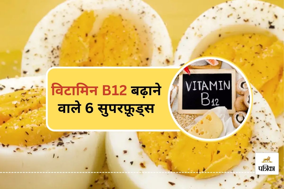 Vitamin B12 Foods : शरीर में विटामिन B12 बढ़ाने वाली 6 खाने की चीजें