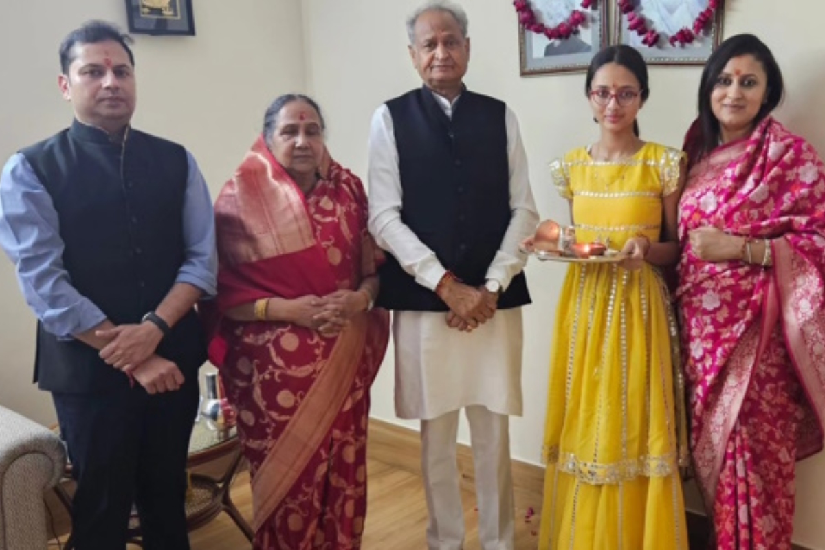Ashok Gehlot family