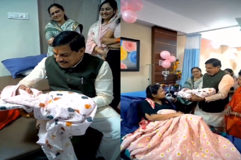 CM Mohan Yadav became grandfather
