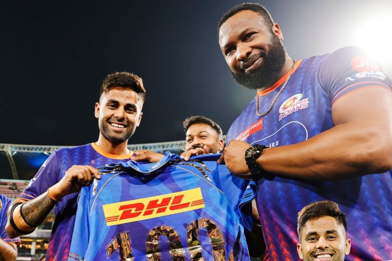 Suryakumar Yadav IPL 100 Match for MI