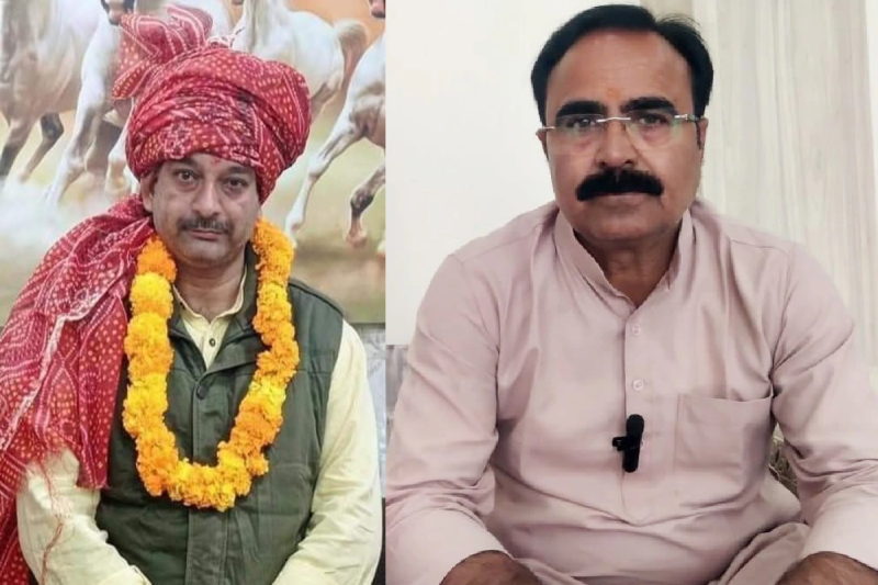 BJP Mandal President and and BJP MLA fought during wedding procession in Ashoknagar