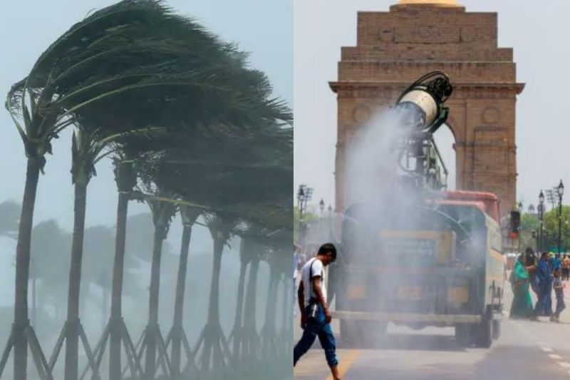 IMD Weather Forecast: उत्तर भारत में समय से पहले भीषण गर्मी का कहर, दक्षिण में आंधी-तूफान और भारी बारिश से तबाही