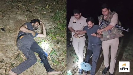 Encounter between Amroha police and cow smugglers