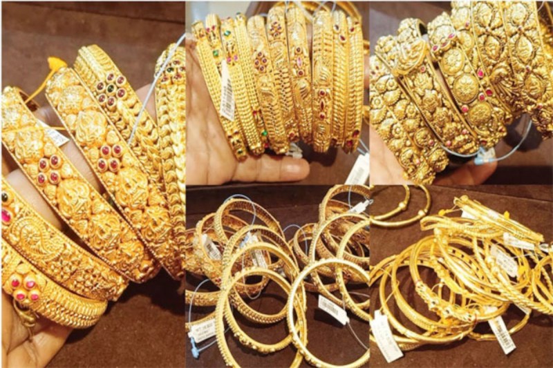 लखनऊ सर्राफा बाजार में गिरावट का दौर जारी, अमेरिकी मंदी और चीन के टैरिफ फैसले से निवेशकों में चिंता