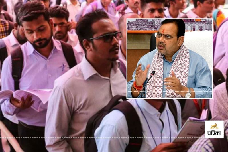 Rajasthan Government Announced Government Jobs but did not Release Recruitment Calendar 30 lakh Unemployed in Confusion