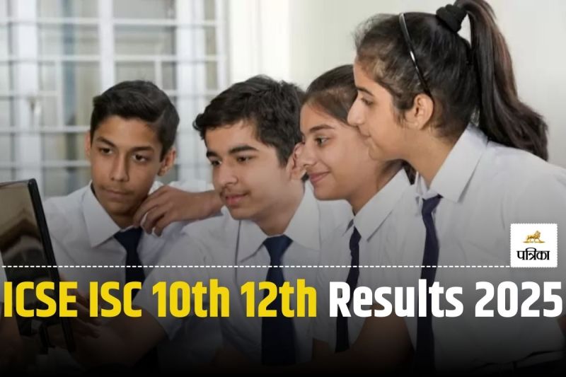 ICSE ISC 10th 12th Results 2025