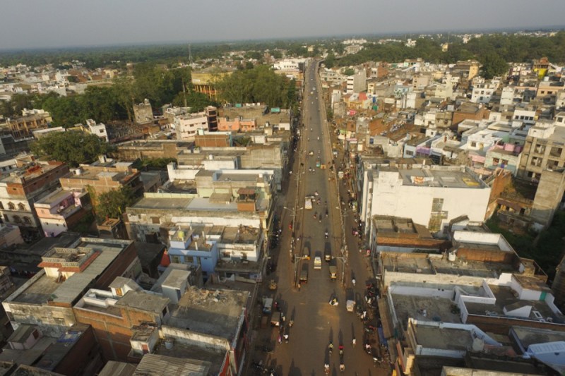 GIS survey done in Katni