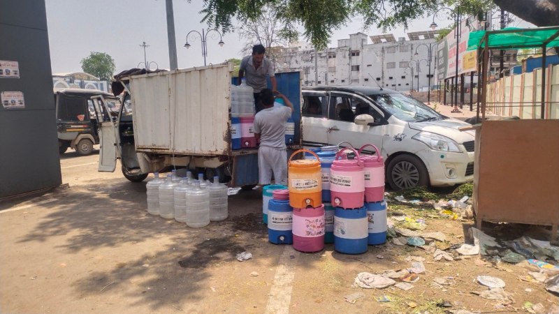 Illegal trade of mineral water