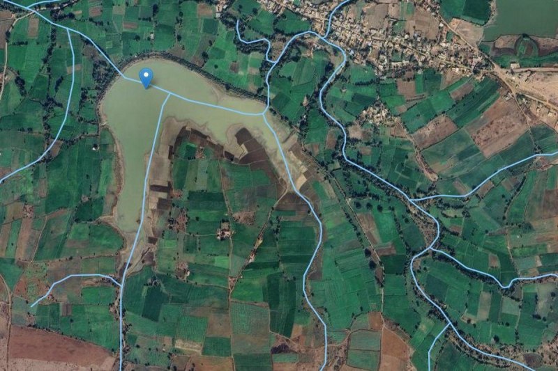 Ponds being built after satellite survey