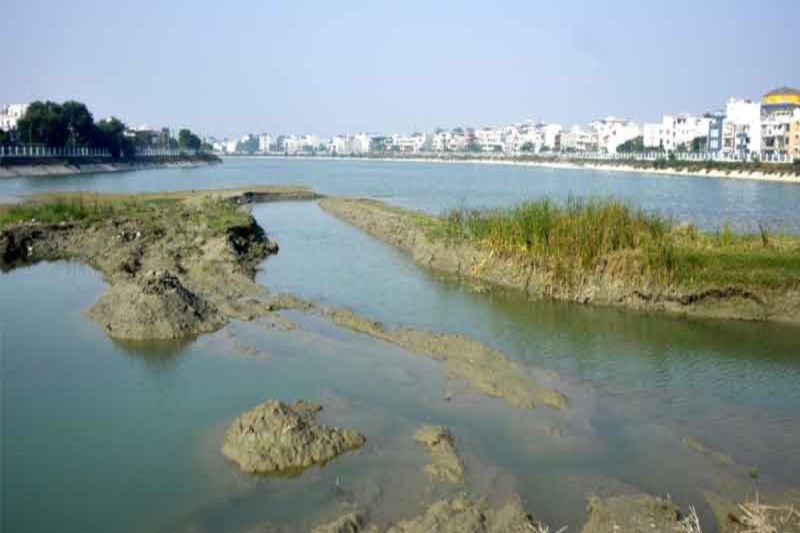 कठौता झील की सफाई से लखनऊ में जल संकट की आशंका