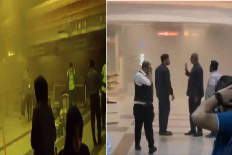 Lahore Airport Fire