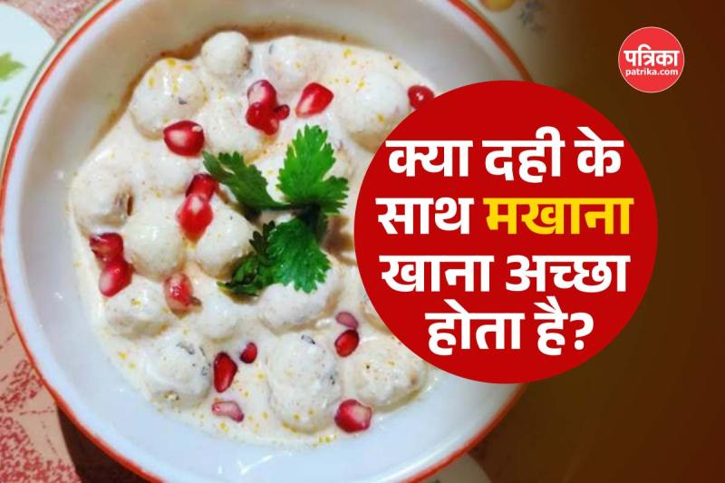 Makhana Raita Benefits