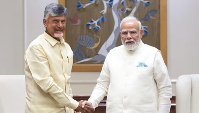 Andhra Pradesh: Chandrababu Naidu invites PM Modi to restart construction work of Amaravati capital