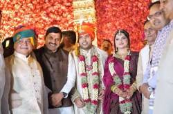 MP के विधानसभाध्यक्ष की ‘छोटी बहू’ बनी भरतपुर की अरुंधति, विवाह समारोह में शामिल
हुए 3 राज्यों के CM - image