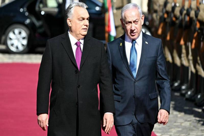 Netanyahu arrives in Hungary