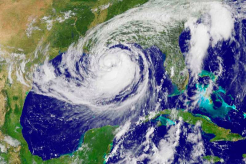 cyclonic circulation