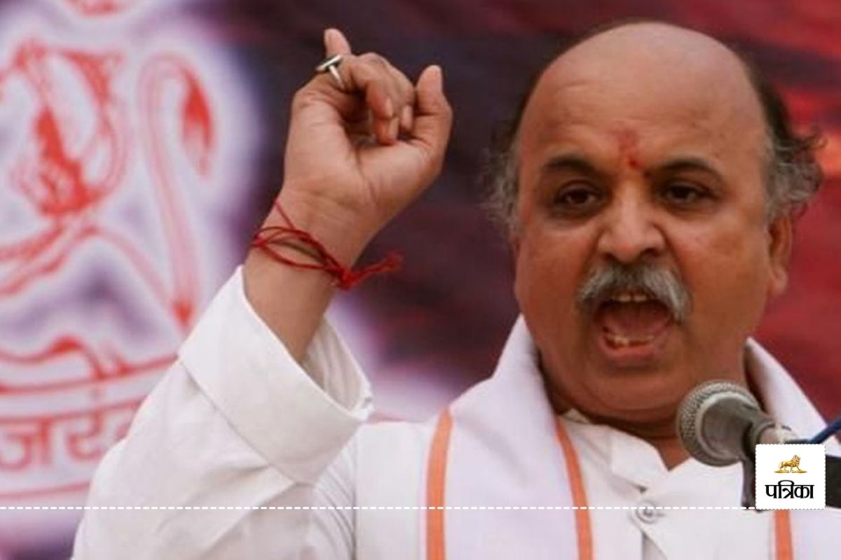 Rajasthan Sri Ganganagar Why did Worried Praveen Togadia say that Hindus should have three children Know whole matter