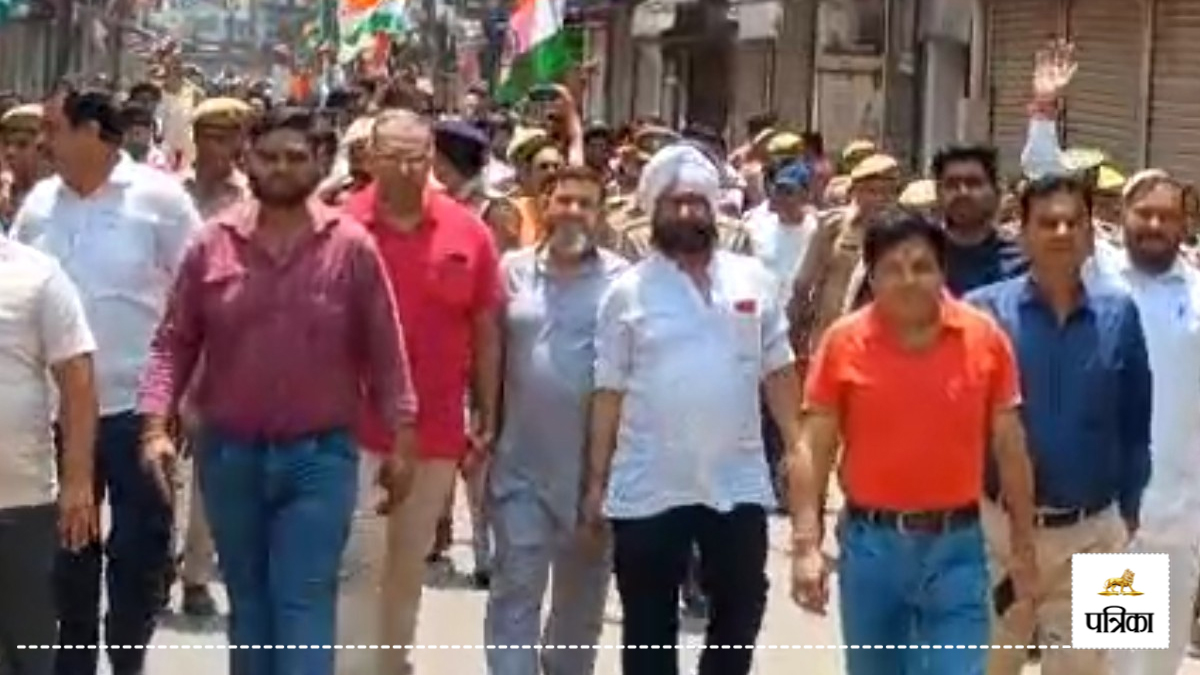 बिजनौर में जनआंदोलन, सड़कों पर उतरे सैकड़ों लोग, पहलगाम आतंकी हमले का किया विरोध
