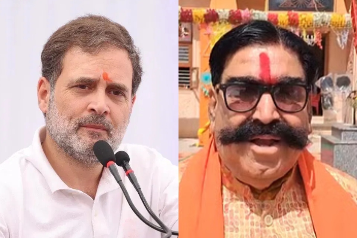 Rahul Gandhi and Gyandev Ahuja
