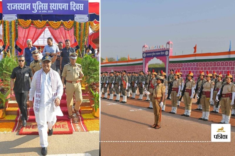Rajasthan Police Foundation Day CM Bhajanlal Gave Police Personnel Gift Uniform and Mess Allowance increased Semi Deluxe Buses Travel Free
