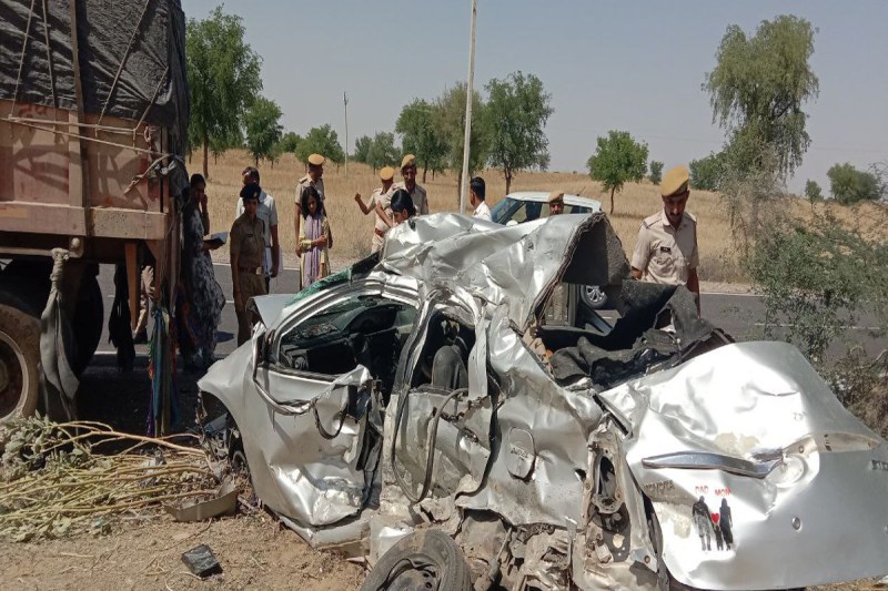 Rajasthan road accident