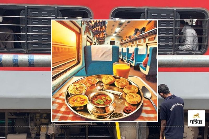 Rajasthani Cuisine High Demand Train Journeys Online Delivery is being Done even in Coaches