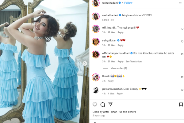 Rasha Thadani Latest Post