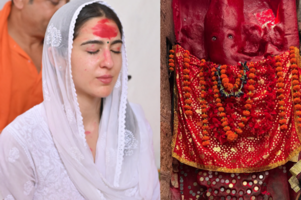 Sara Ali Khan Visits Kamakhya Temple