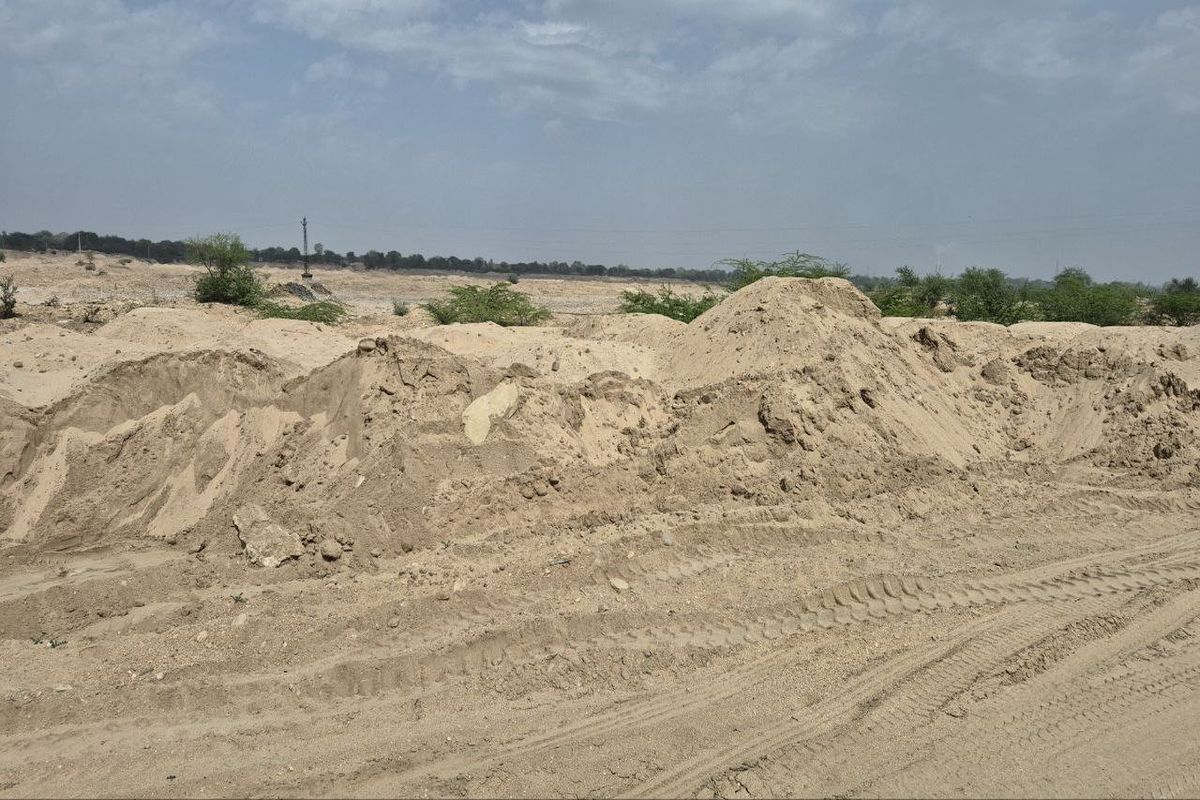 Mineral Department Bijolia auctioned 2184 tonnes of gravel, 32 thousand tonnes were transported under the guise of Ravana