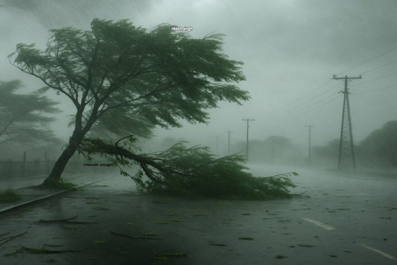 वज्रपात से सहमा यूपी: 46 जिलों में मौसम का कोहराम