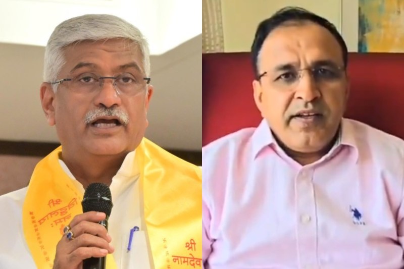 Ummedram Beniwal and Gajendra Singh Shekhawat