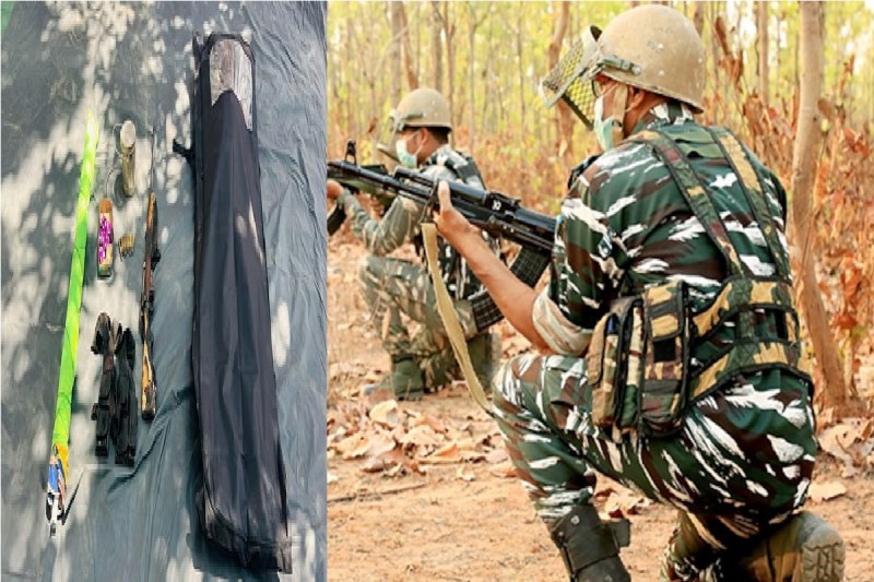 पुलिस से मुठभेड़ में 3 लाख का इनामी नक्सली ढेर! करंट से CRPF जवान की हुई मौत...