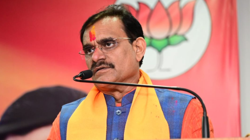 BJP state president VD Sharma released a video on the internal conflict of Congress