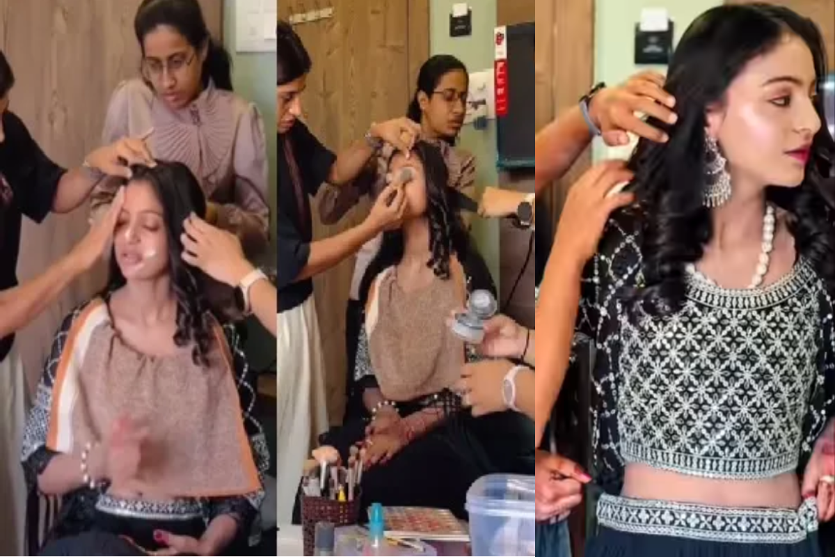 मोनालिसा का मेकअप देख भड़के लोग, आप भी देखें वीडियो