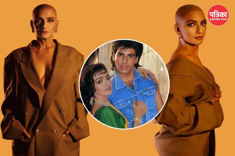 Akshay-Kumar-actress-shantipriya-new-look-head-shave-photo-viral-instagram