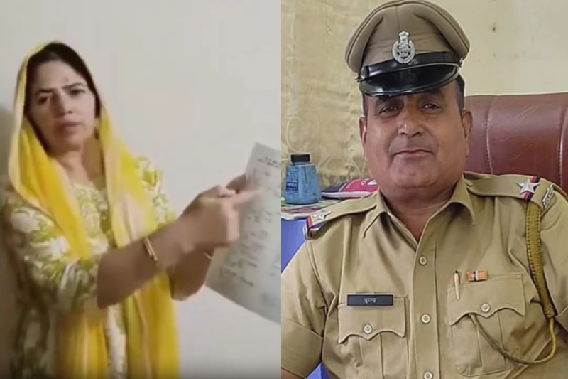 Wife of ASI Surendra Singh