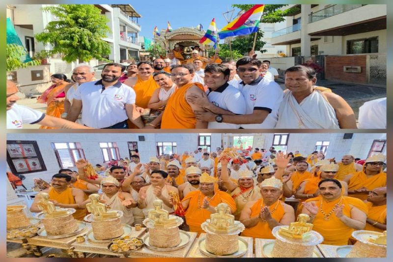 Shreeji's Rath Yatra was welcomed everywhere