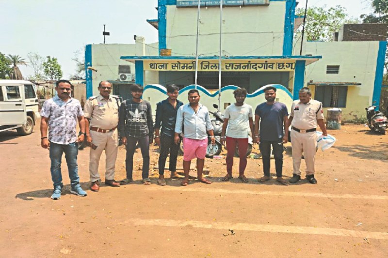 CG Crime: नाईट ड्यूटी पर जा रहे युवक पर हमला, पांच आरोपी गिरफ्तार