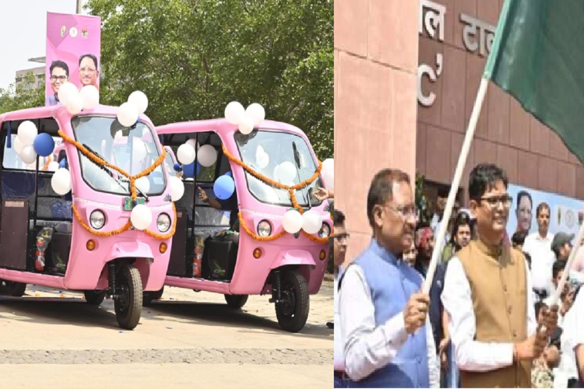 Raipur News: नवा रायपुर में शुरू हुई ई ऑटो सेवा, मुख्यमंत्री ने किया शुभारंभ, देखें तस्वीरें