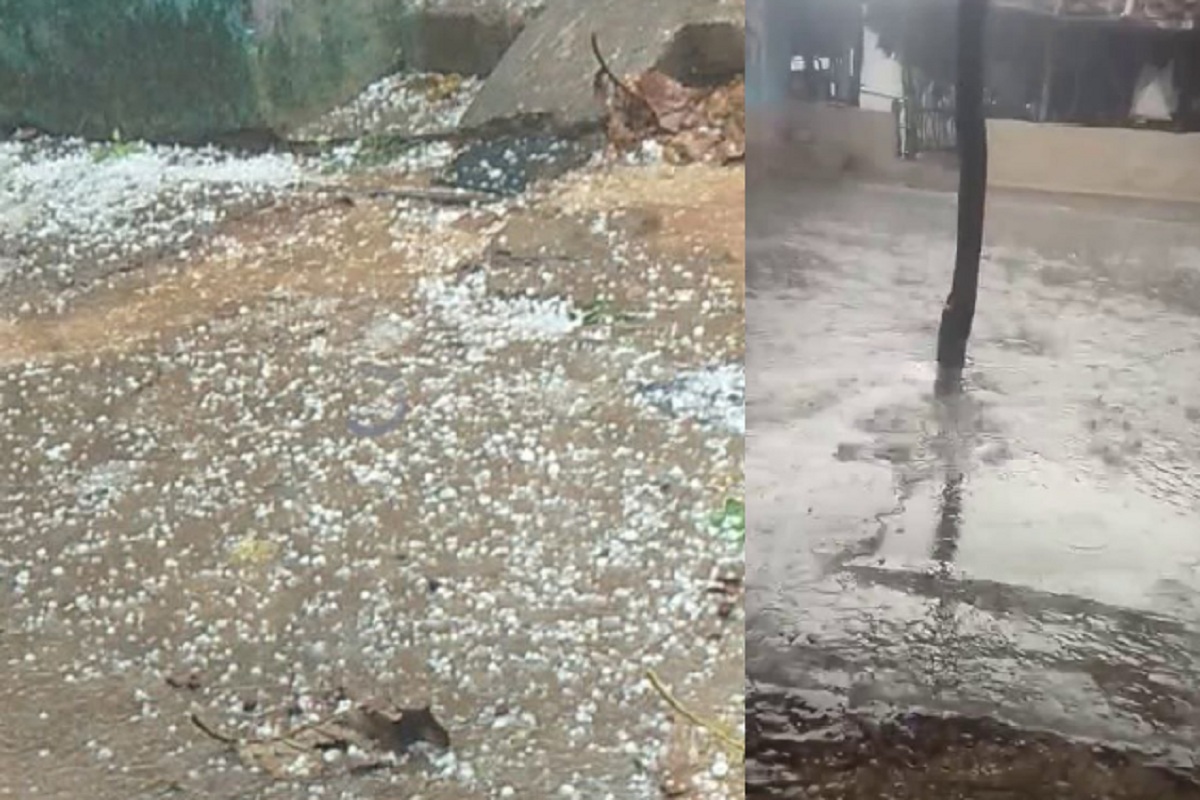 CG Weather: रायपुर समेत कई जगहों पर बारिश के आसार, कई इलाकों में तेज बारिश के साथ गिरे ओले