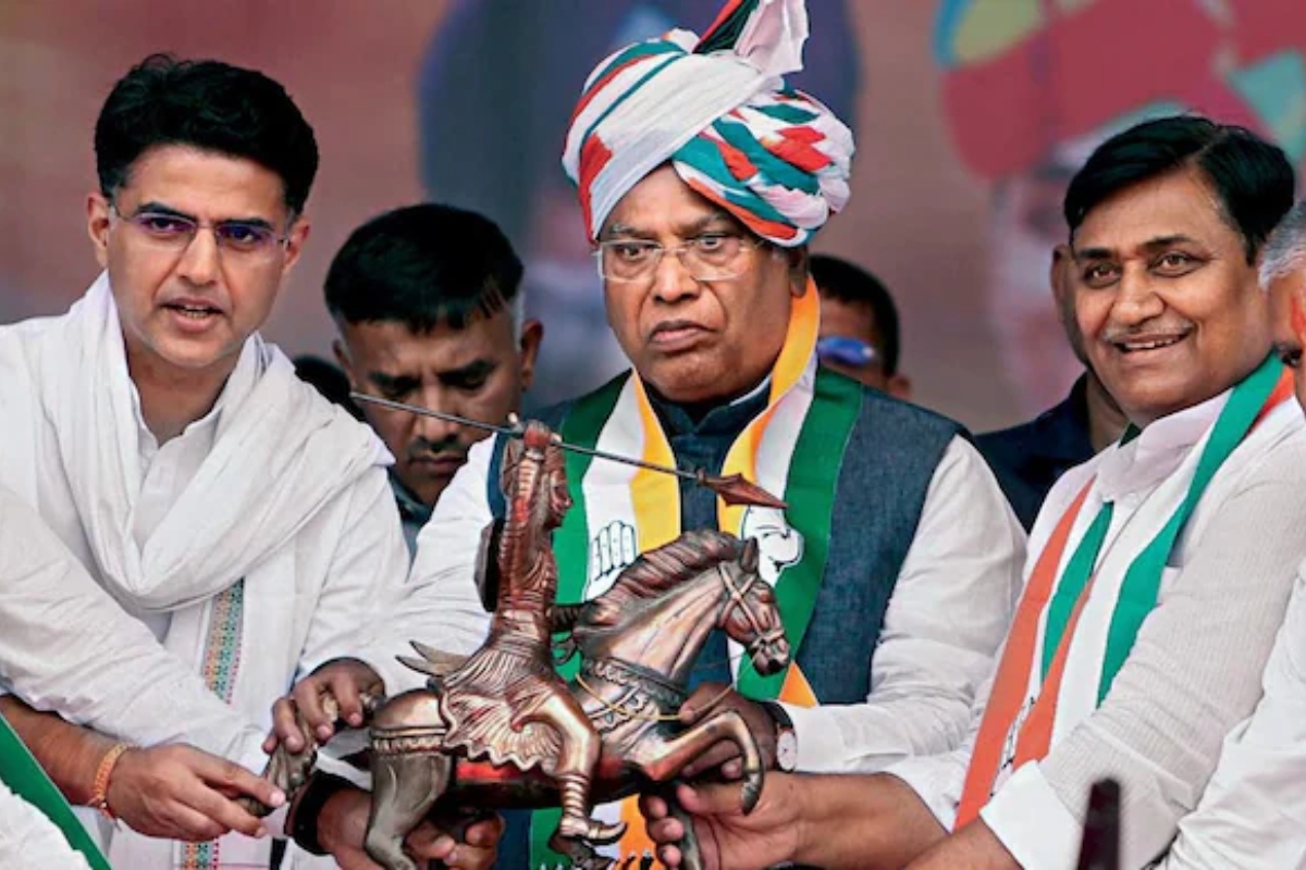 congress rally in jaipur